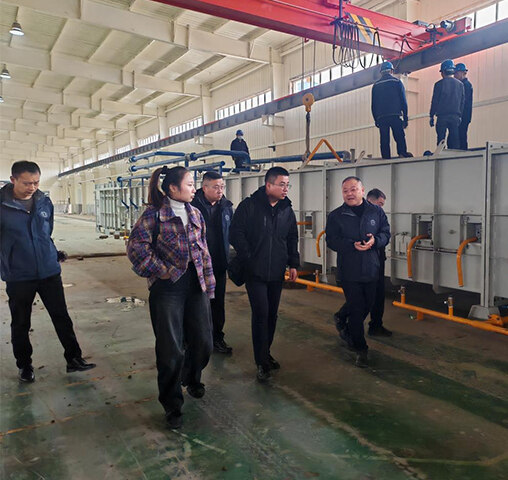 Mr. Zhang from Changzhou Tefa Huayin Visits Hengming New Materials for Inspection and Exchange