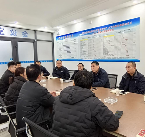 Zhou Jun from Jiangsu Shagang Group Visits Hengming New Materials for Exchange and Cooperation